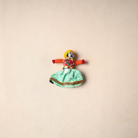 Rajasthani Puppet Couple Handmade Magnet (Set of 2) 50