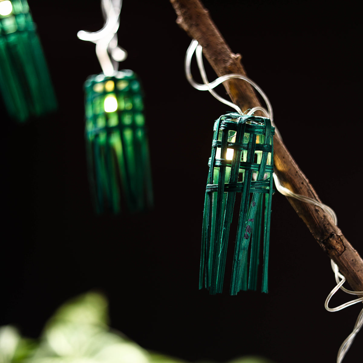 Greenkraft Frill Handcrafted Bamboo String Light (3M) 20