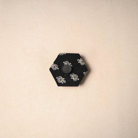 Multicolor - Handmade Fabart Wooden Magnet 52