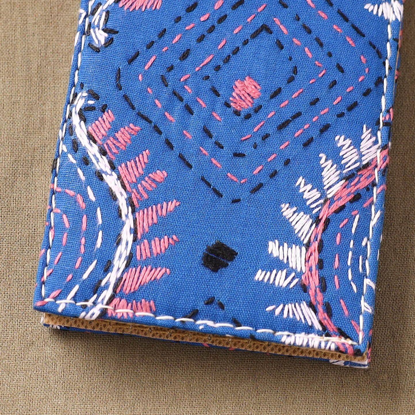 Bengal Kantha Work Handcrafted Notepad (4 x 3 in) 26