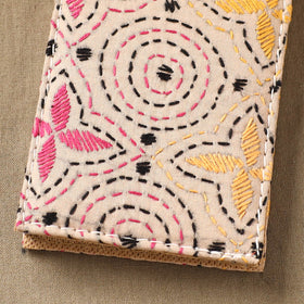 Bengal Kantha Work Handcrafted Notepad (4 x 3 in) 29