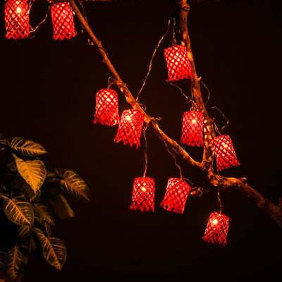 Greenkraft Vine Handcrafted Bamboo String Light (3M) 23