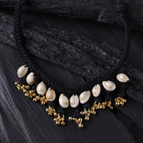 Lambani Thread & Seashell Work Necklace 10