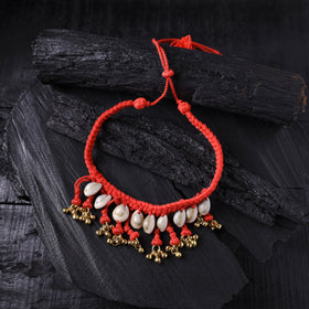Lambani Thread & Seashell Work Necklace 12