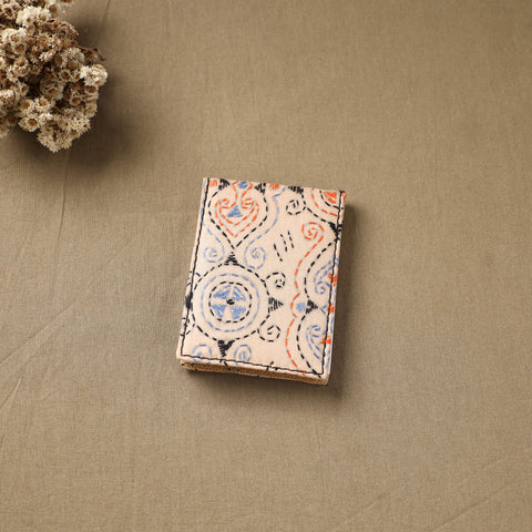 Bengal Kantha Work Handcrafted Notepad (4 x 3 in) 35