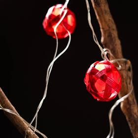 Greenkraft Full Moon Handcrafted Bamboo String Light (3M) 25