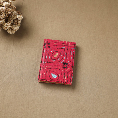 Bengal Kantha Work Handcrafted Notepad (4 x 3 in) 37