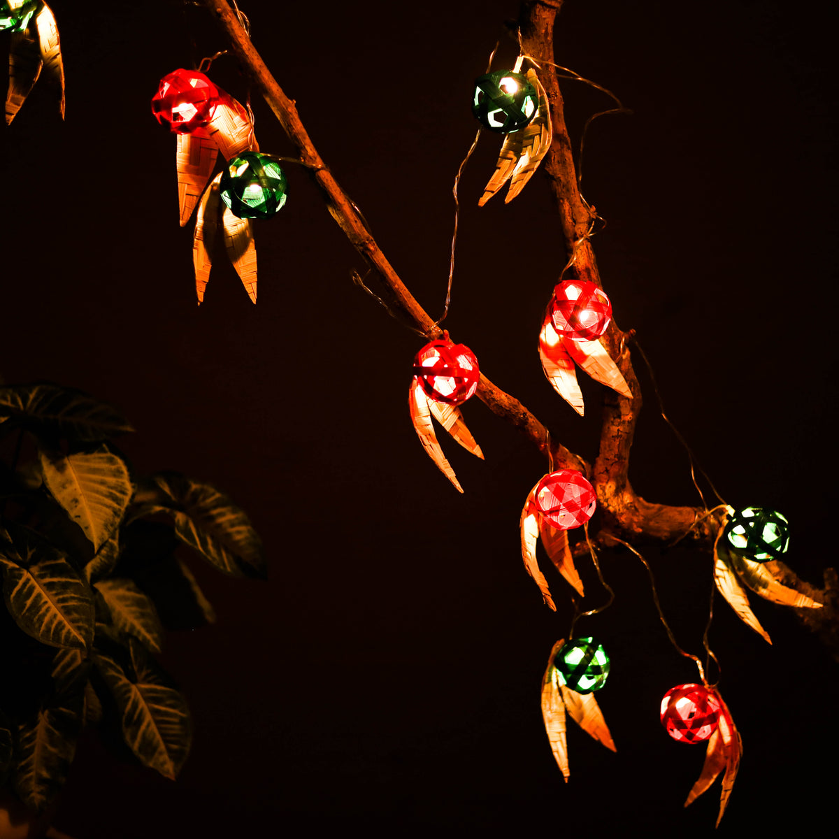 Greenkraft Handcrafted Bamboo String Light (3M) 26