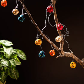Greenkraft Full Moon Handcrafted Bamboo String Light (3M) 28