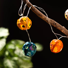 Greenkraft Full Moon Handcrafted Bamboo String Light (3M) 28