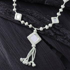 Lambani Thread & Mirror Work Necklace 19