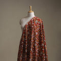 Red - Kalamkari Printed Cotton Fabric 21