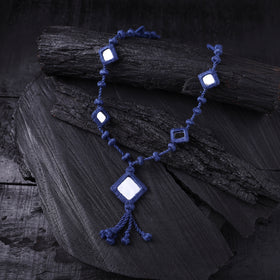 Lambani Thread & Mirror Work Necklace 20