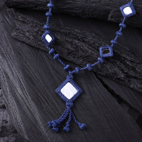 Lambani Thread & Mirror Work Necklace 20