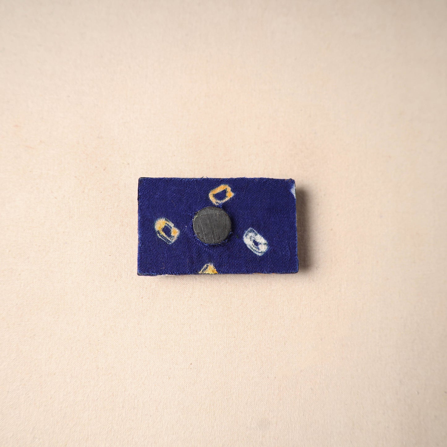 Multicolor - Handmade Fabart Wooden Magnet 65