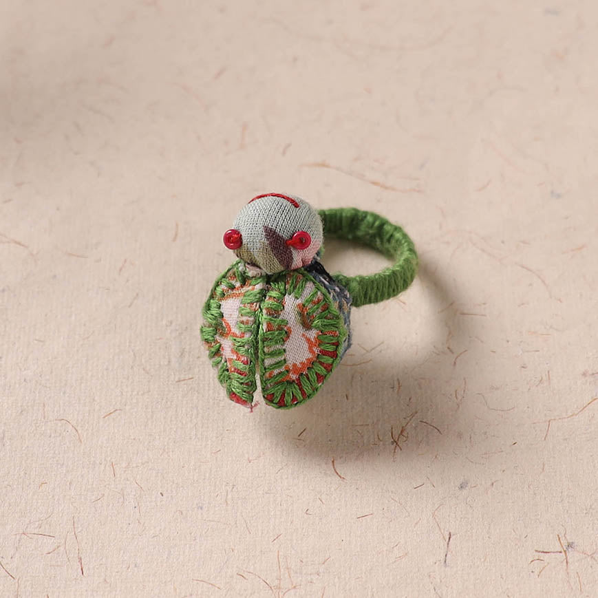 Bug - Handmade Fab Artwork Ring 01