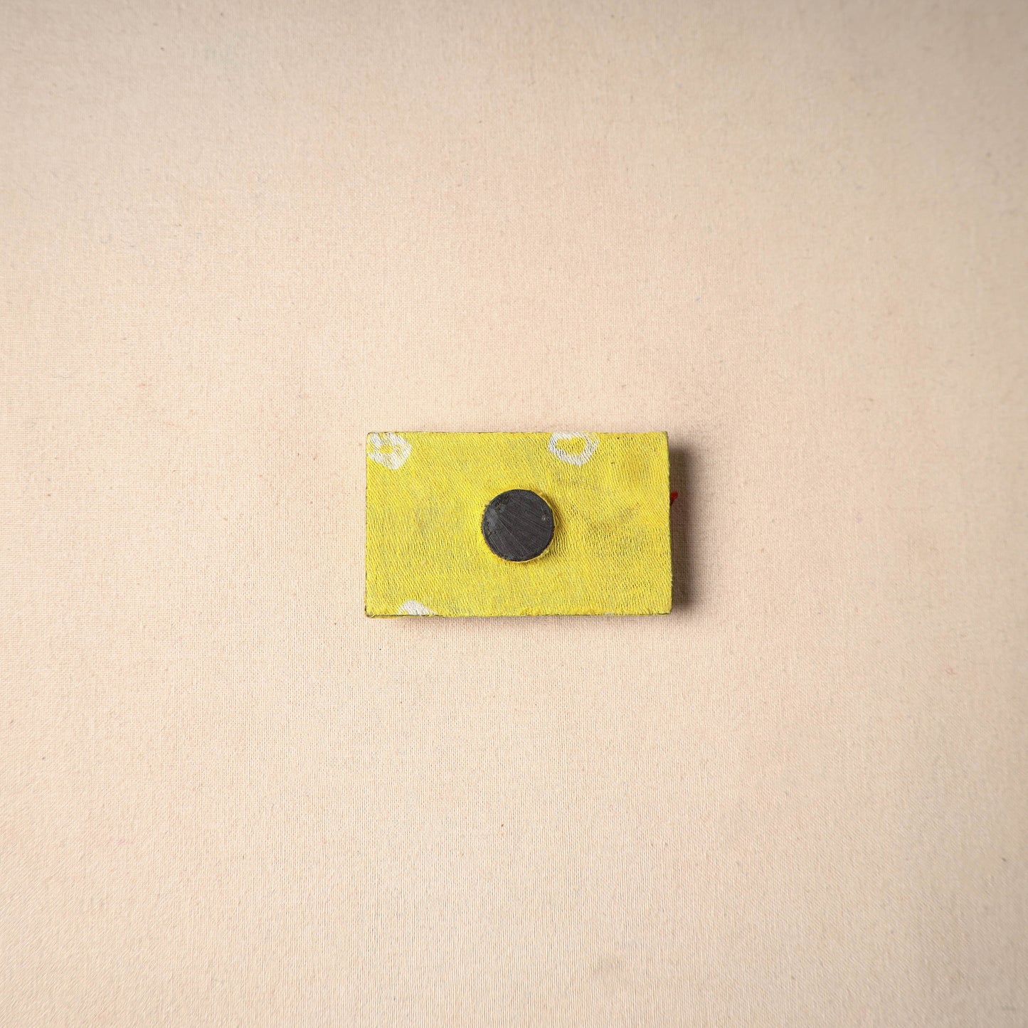 Multicolor - Handmade Fabart Wooden Magnet 66