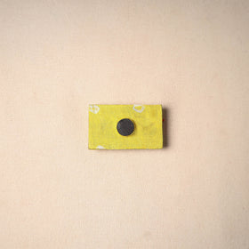 Multicolor - Handmade Fabart Wooden Magnet 66