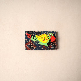 Multicolor - Handmade Fabart Wooden Magnet 67