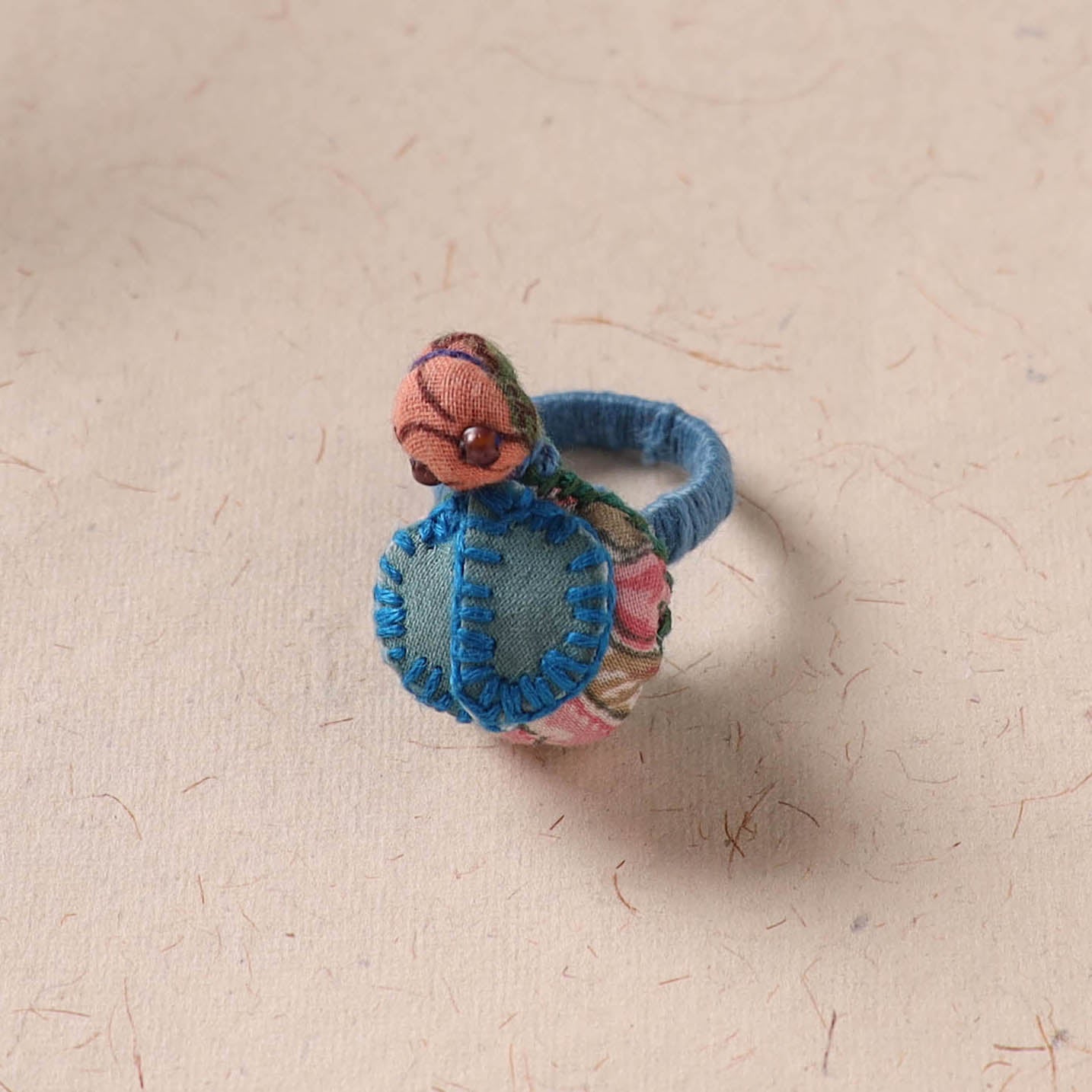 Bug - Handmade Fab Artwork Ring 03