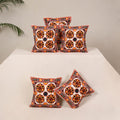 Multicolor - kutch aari hand embroidery cushion cover (set