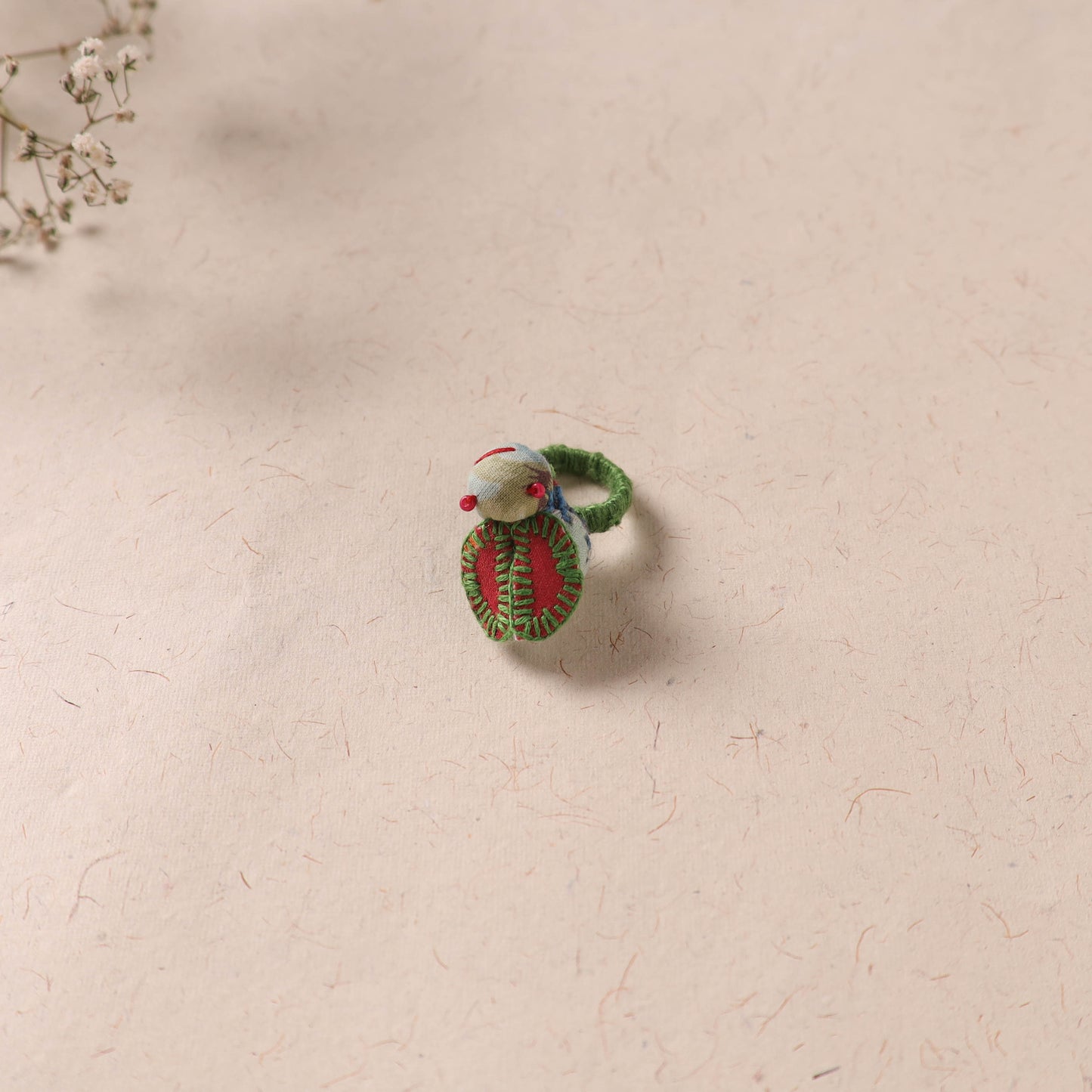 Bug - Handmade Fab Artwork Ring 04