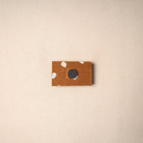 Multicolor - Handmade Fabart Wooden Magnet 68