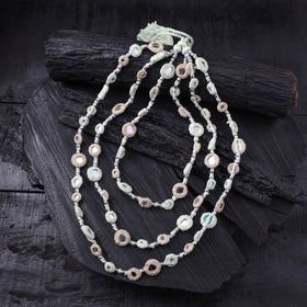 Lambani Thread & Mirror Work Necklace 28