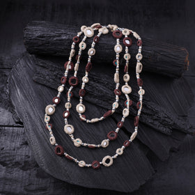 Lambani Thread & Mirror Work Necklace 30