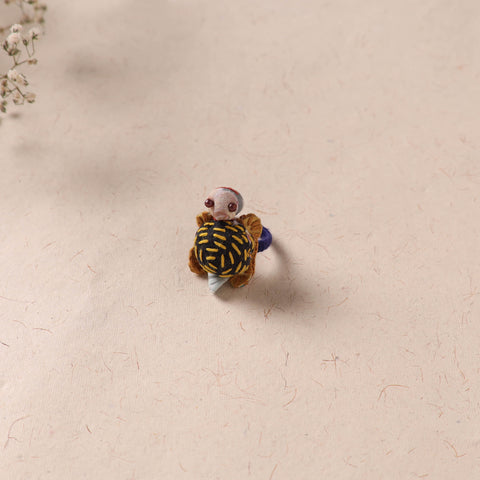 Tortoise - Handmade Fab Artwork Ring 09
