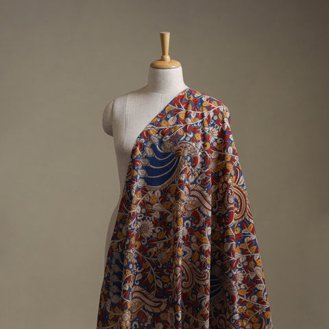Multicolor - Kalamkari Printed Cotton Fabric 32
