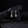 Vasudha German Silver Jhumka Earrings 06