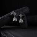 Amrita German Silver Jhumka Earrings 07