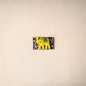 Handmade Fabart Wooden Magnet 79