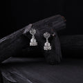 Ragini German Silver Jhumka Earrings 08