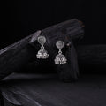 Suhani German Silver Jhumka Earrings 09