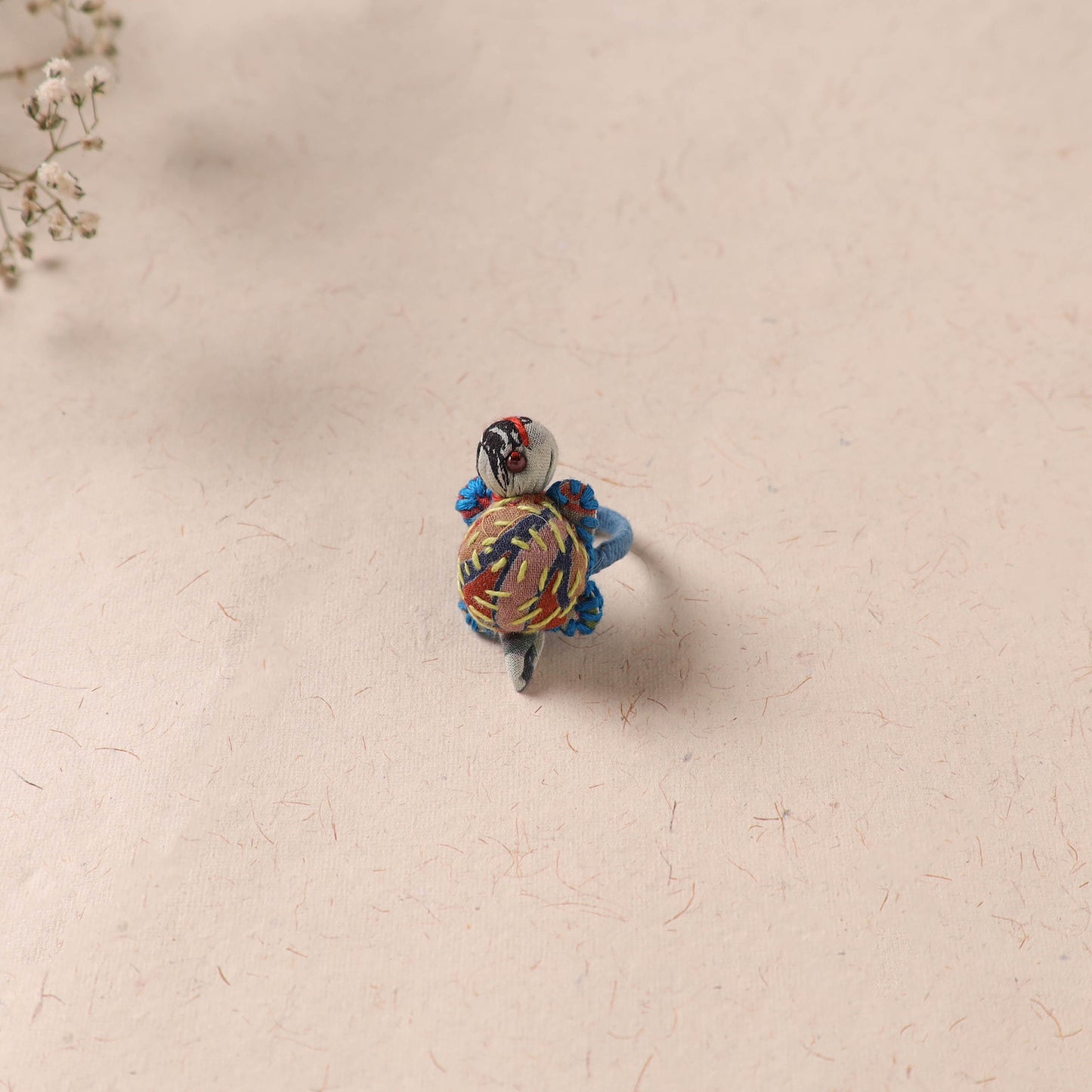 Tortoise - Handmade Fab Artwork Ring 24