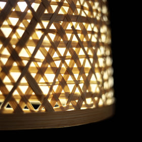 Greenkraft Lurelle Handcrafted Bamboo Lampshade for Home Decor 46