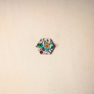 Handmade Fabart Wooden Magnet 81