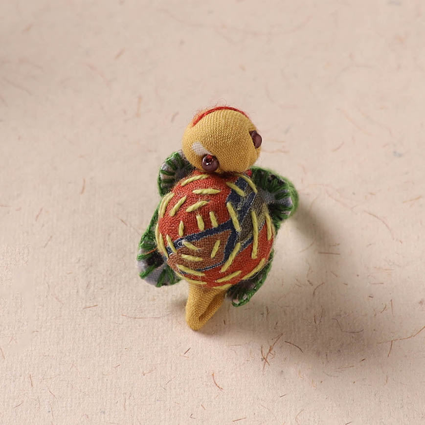 Tortoise - Handmade Fab Artwork Ring 26