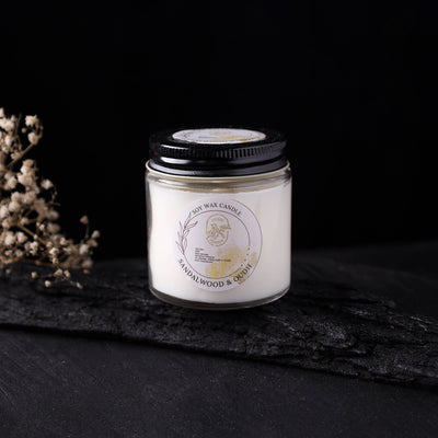 Sandalwood Oudh Soy Wax Candle 100ml