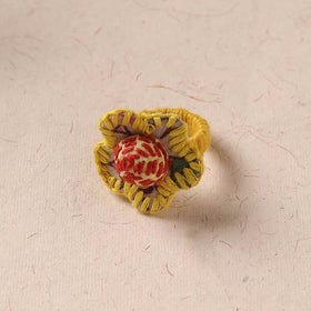 Flower - Handmade Fab Artwork Ring 27