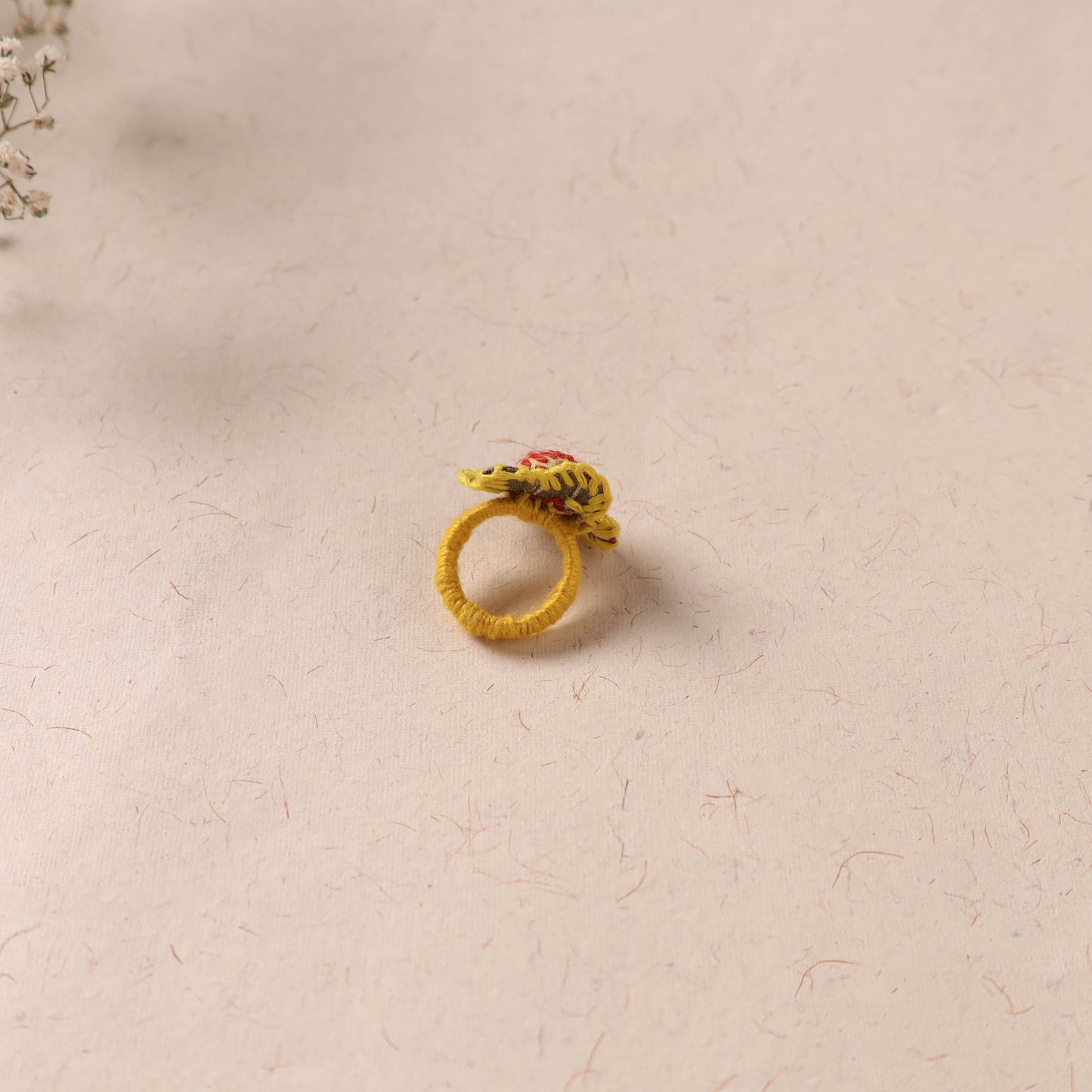 Flower - Handmade Fab Artwork Ring 27