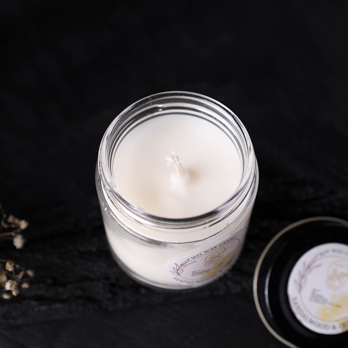 Sandalwood Oudh Soy Wax Candle 100ml