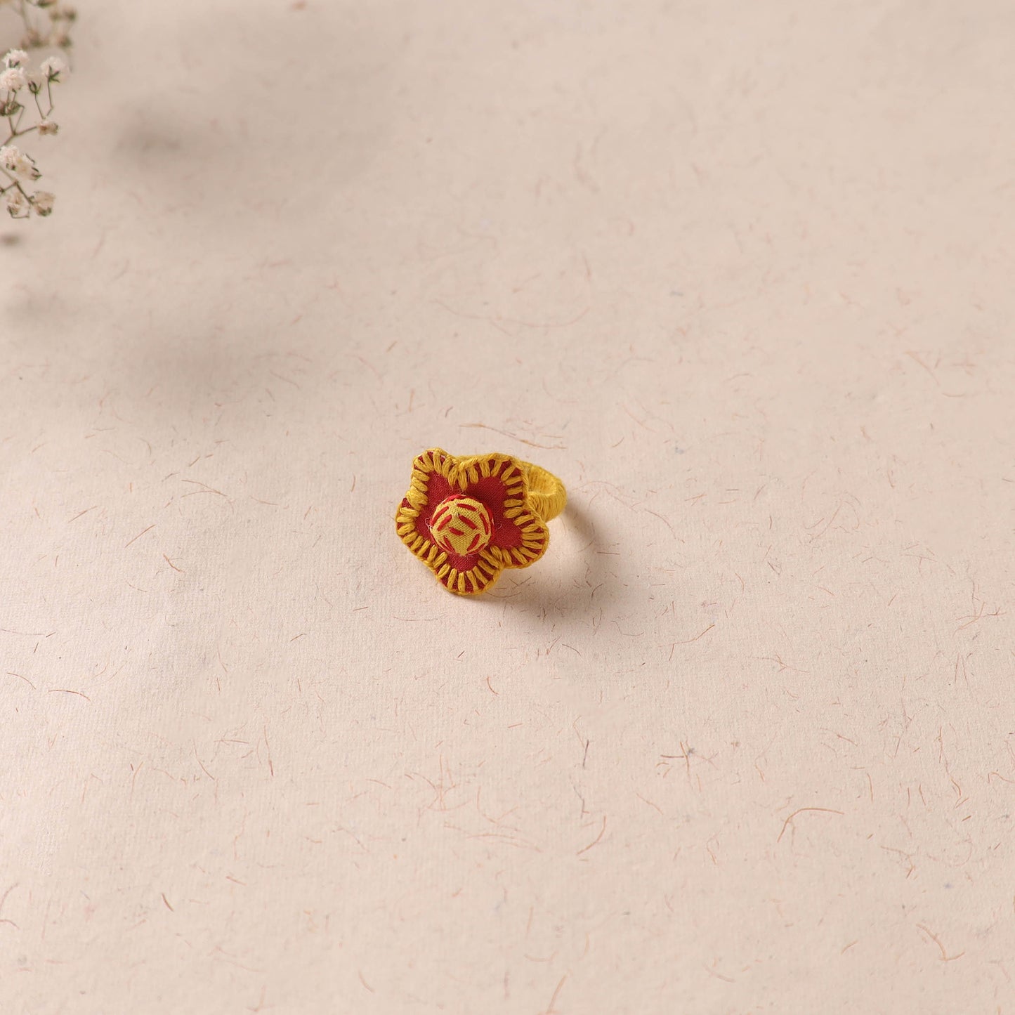 Flower - Handmade Fab Artwork Ring 28