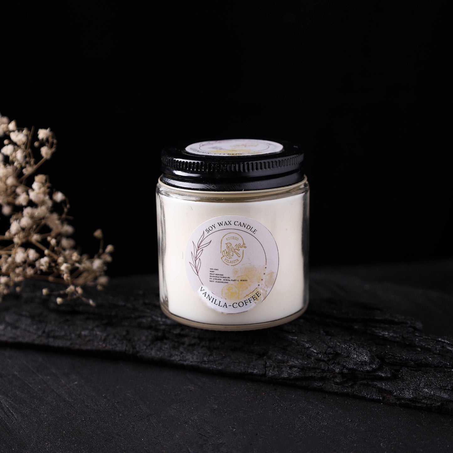 Vanilla Coffee Soy Wax Candle 100ml