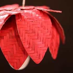 Greenkraft Lotus Handcrafted Bamboo Lantern for Home Decor 38