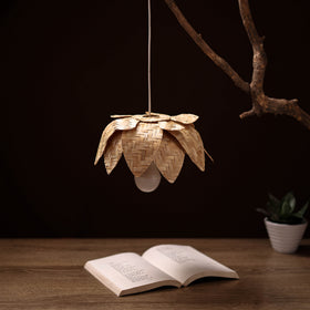 Greenkraft Lotus Handcrafted Bamboo Lantern for Home Decor 39