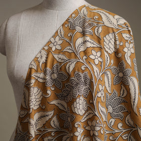 Yellow - Kalamkari Printed Cotton Fabric 40
