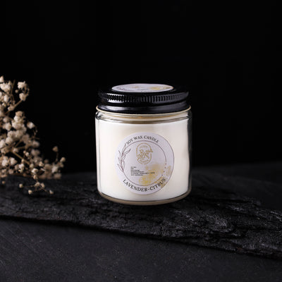 Lavender Citrus Soy Wax Candle 100ml